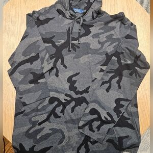 Polo hoodie long sleeve